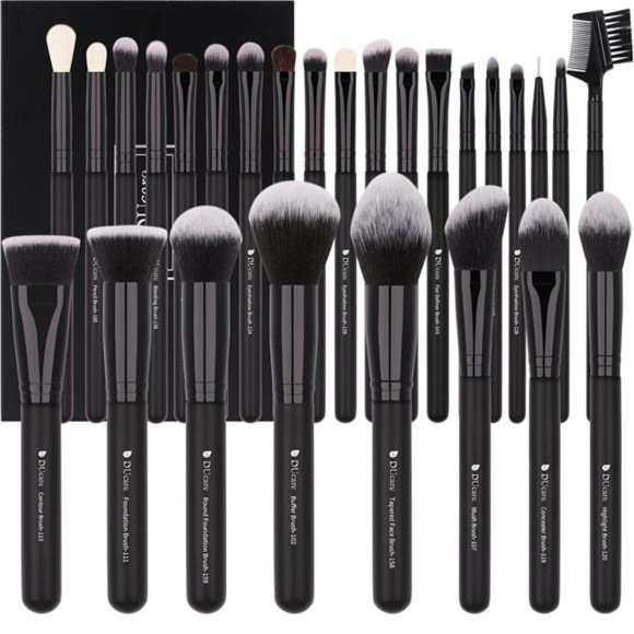Professional Makeup Brushes Set 27Pcs Makeup Brush Set Premium Synthetic